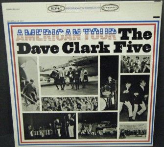 Dave Clark Five Signed Autograph Promo LP American Tour