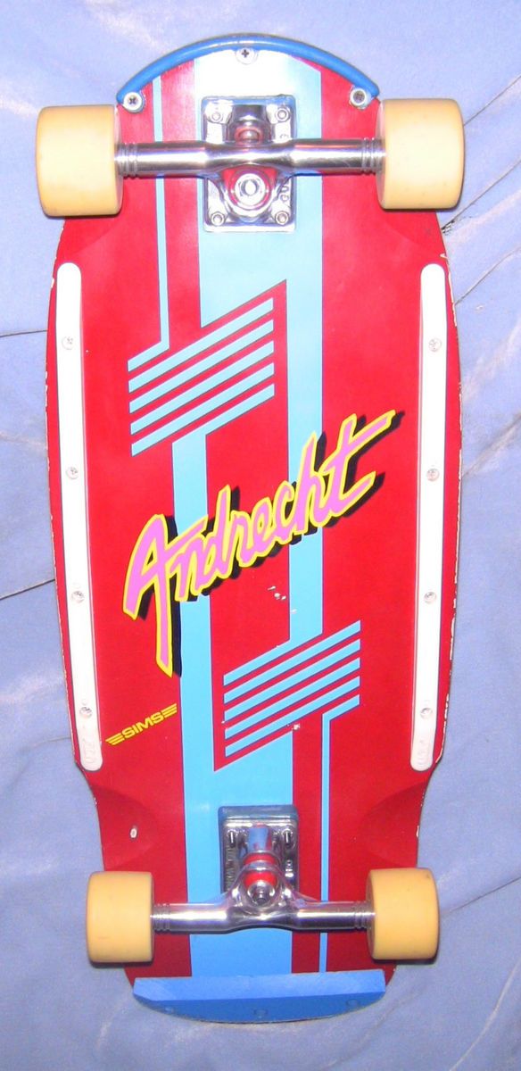 VINTAGE RARE SIMS E DAVE ANDRECHT 81 SKATEBOARD GULLWING SNAKES