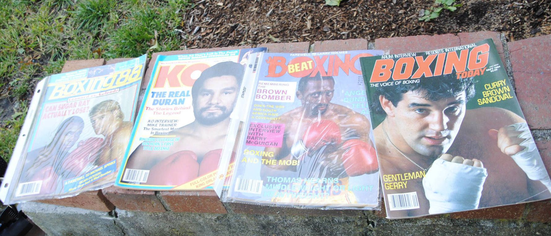 1969s 70s The Ring Boxing Magazine Lot Ali Louis 38