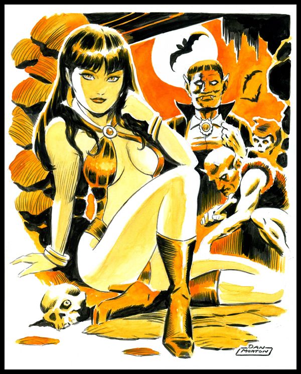 Dan Morton Vampirella Prime Pics Portfolio