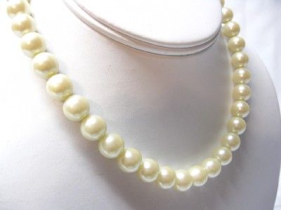 Vintage Faux Pearl Necklace Choker 13 15 SGDJapan