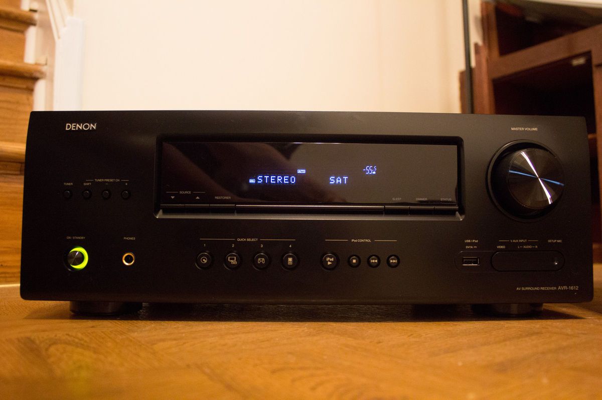 Denon AVR 1612 5 1 Channel 120 Watt Receiver