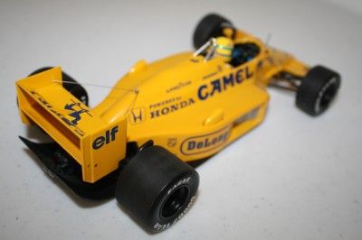 Minichamps Senna 1987 Lotus Renault 99T Camel livery   Excellent