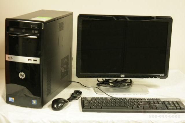  MT Core 2 Duo E7500 2 93 GHz 2GB Mem 250GB HD Win 7 Desktop PC