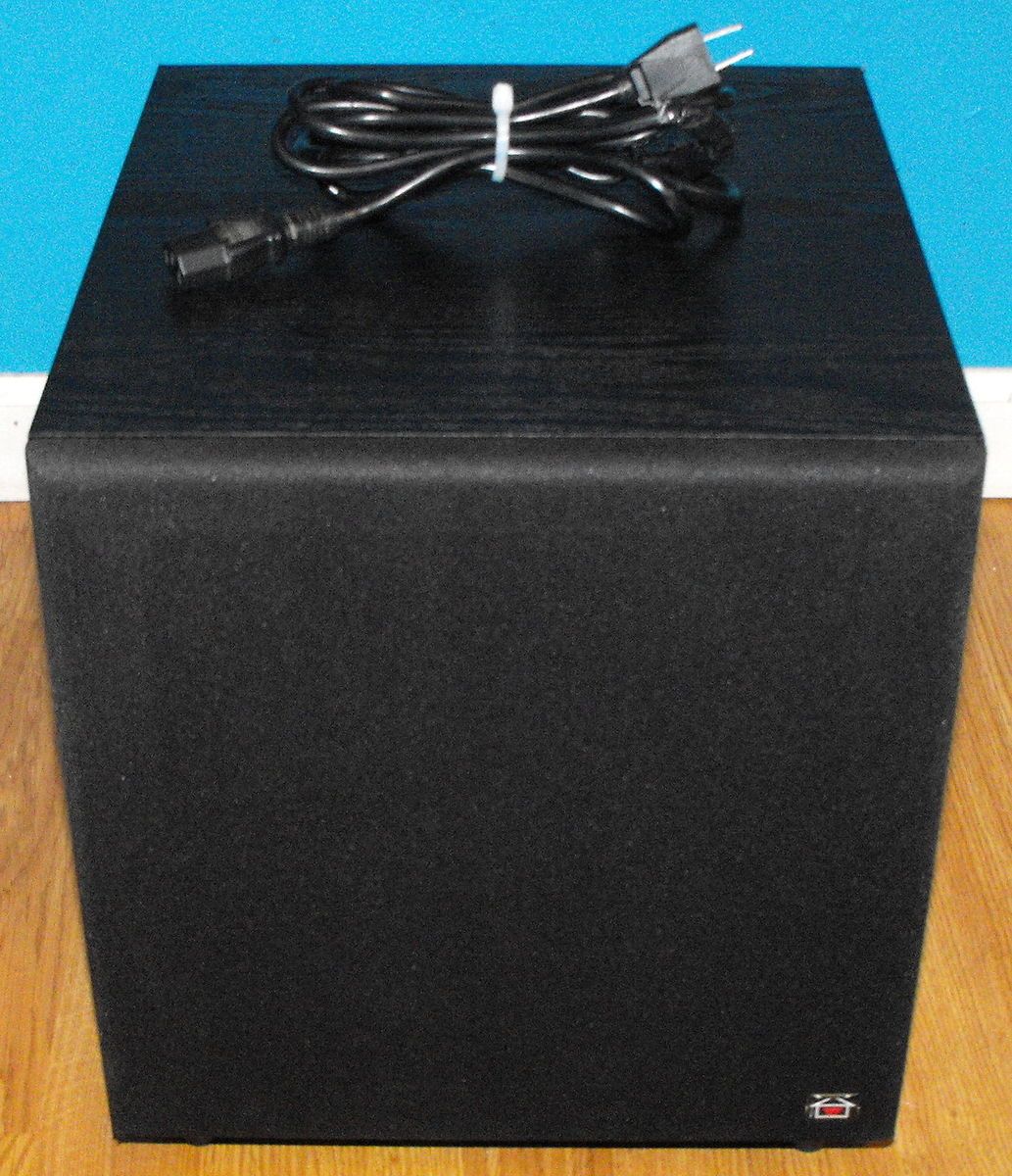 Destination Audio Powered Subwoofer Model SF 10 100W NR