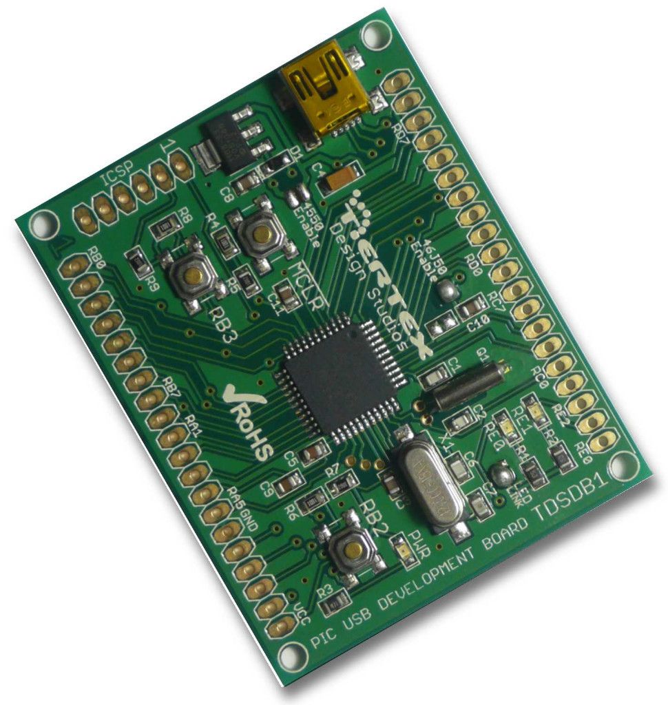  Pic 18F46J50 USB Demo Development Board