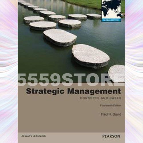  Management Concepts and Cases 14E by Fred R David 0132664232