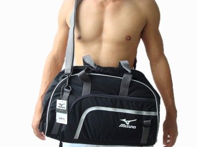 Mizuno Messenger Versatile Shoulder Hand Bag Black