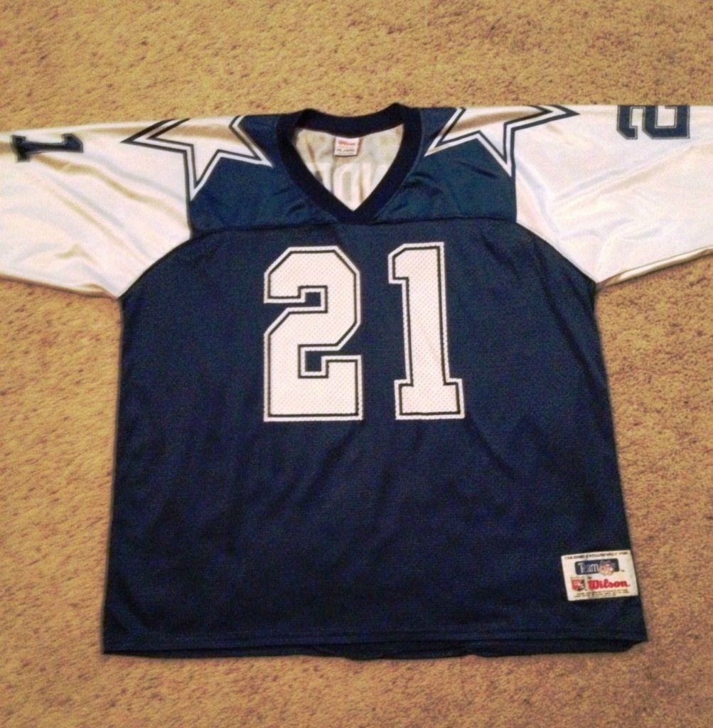 Throwback Jersey Dallas Cowboys Deion Sanders XL XXL