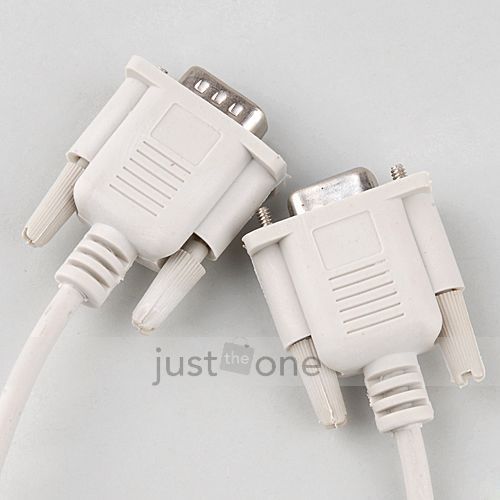 rs232 db9 male to female extension cable 1 4m pc article nr 1008301