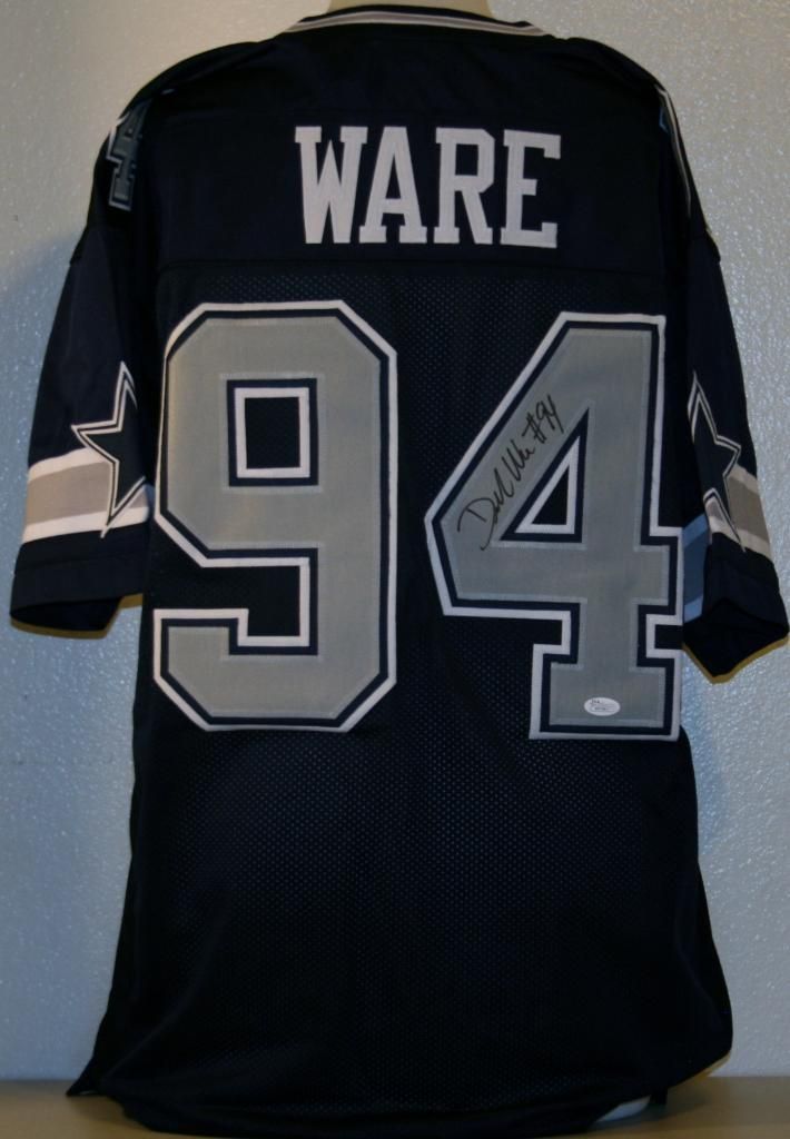 DeMarcus Ware Signed Cowboys Jersey Authentic Autograph JSA W273817