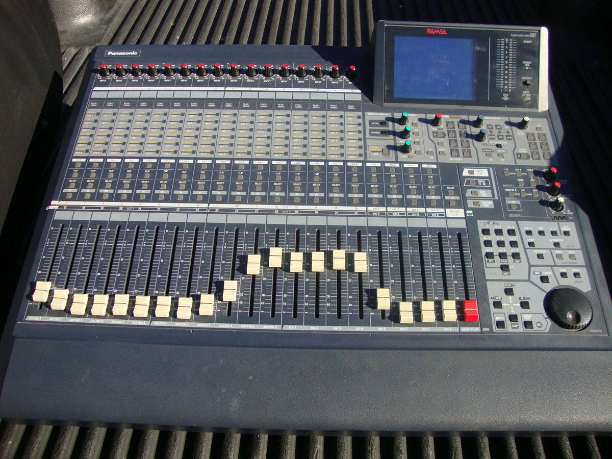  Panasonic Ramsa WR DA7 Digital Mixer