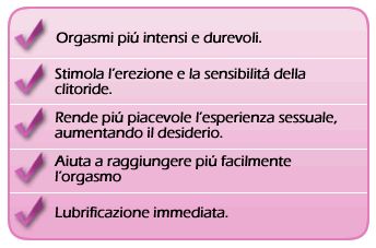  desiderio. Aiuta a raggiungere piú facilmente l’orgasmo