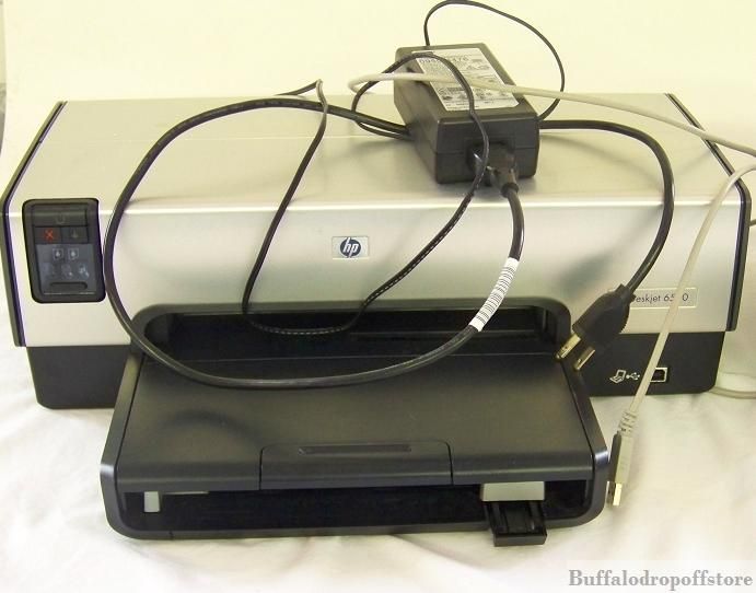 Lot Two HP Printers Photosmart 7760 Deskjet 6540 Mouse