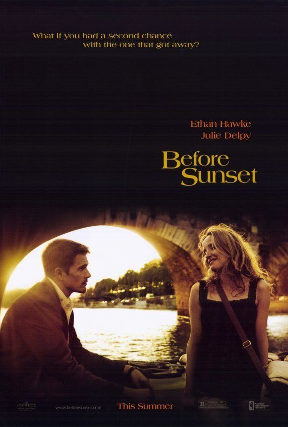   Sunset Movie POSTER 27x40 Ethan Hawke Julie Delpy Vernon Dobtcheff