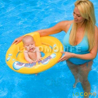 Inflatable Swimming Pool Float Tube Ring Baby Seat Swim