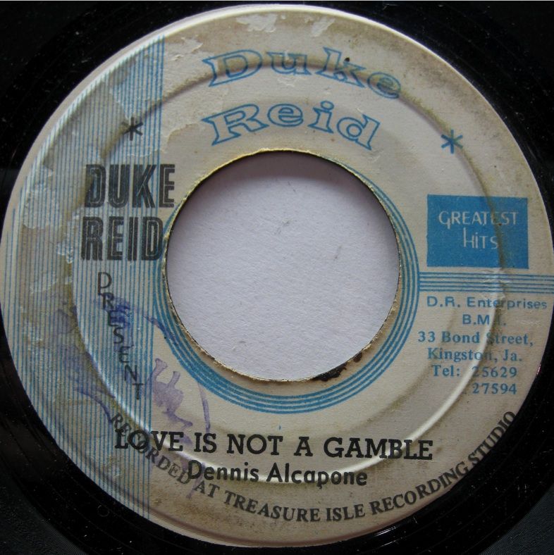 Dennis Alcapone Duke Reid Jamaican Pressed Reggae Roots