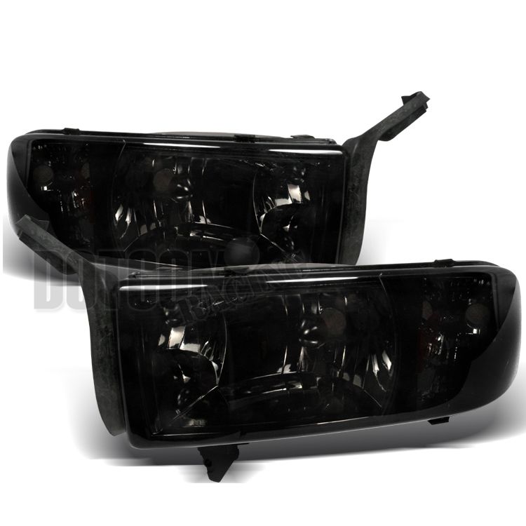 dodge ram 1500 2500 3500 smoke tint headlights lamps