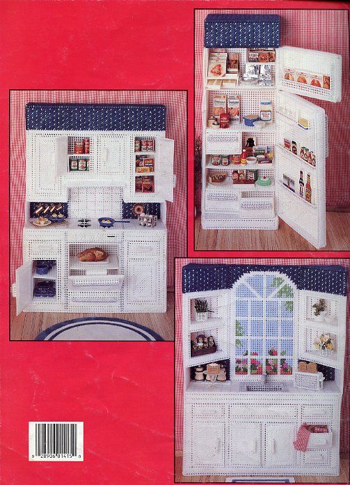 Kitchen for Barbie Dick Martin PC Pattern Leaflet