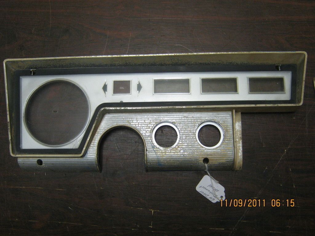  Dodge Dart 1964 Instrument Bezel Cover