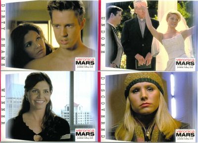 This is a complete set of VERONICA MARS SEASON TWO COLLECTOR CARDS