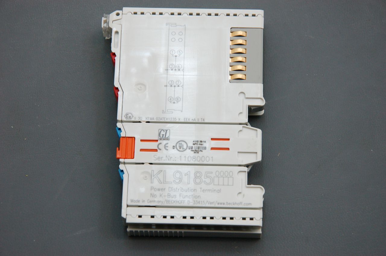  Profibus Coupler w/ KL1002 Digital Inputs KL2408 Digital Outputs