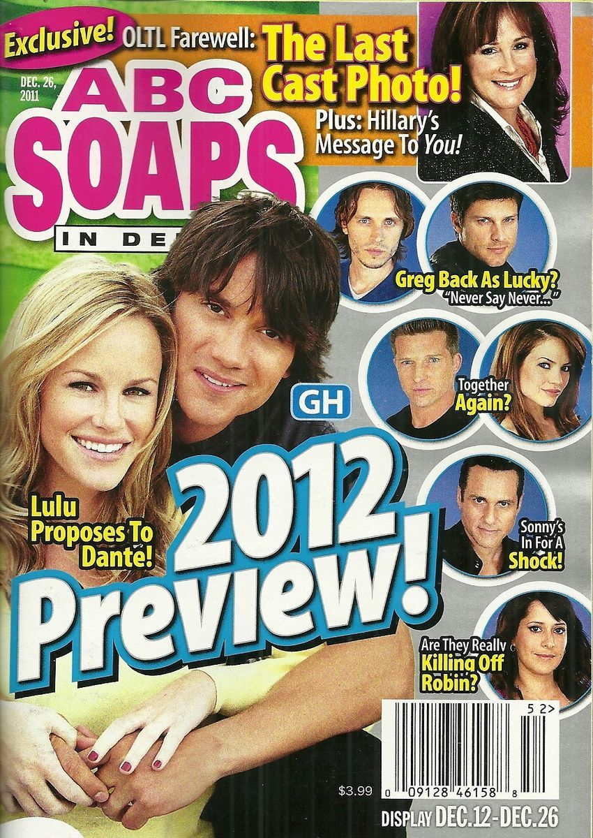 Dominic Zamprogna One Life to Live Tribute December 26 2011 ABC Soaps