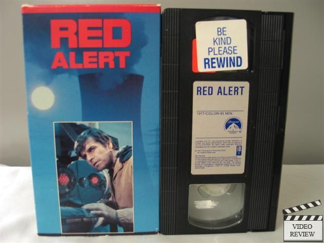 Red Alert VHS William Devane, Michael Brandon, Adrienne Barbeau