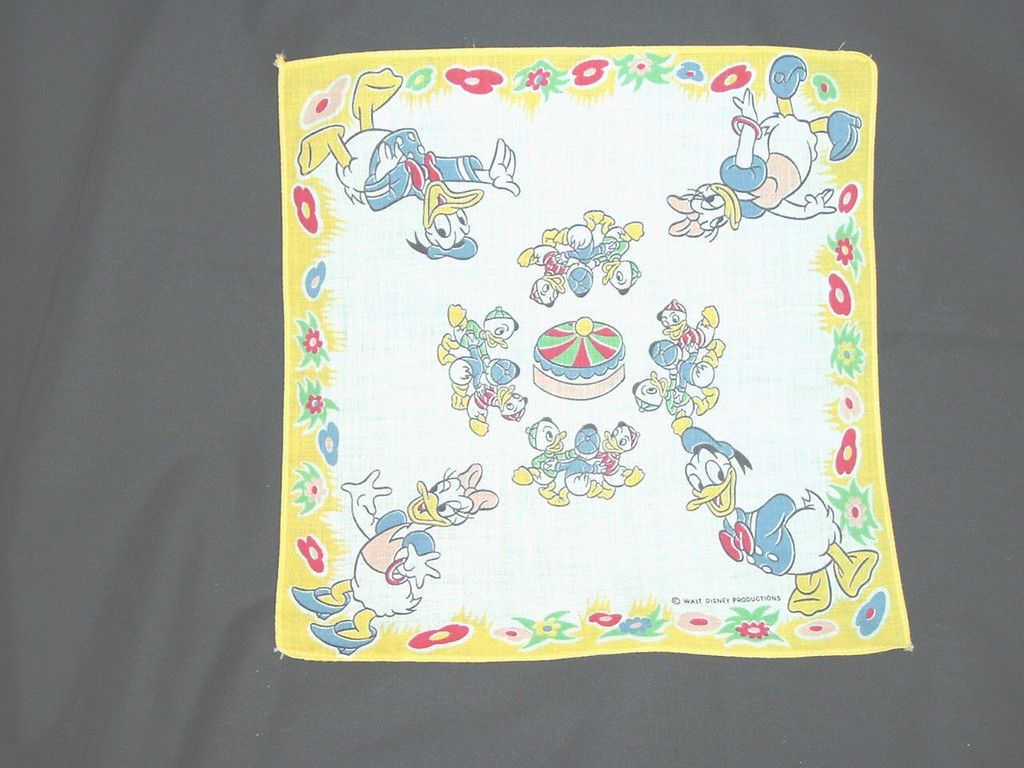  Donald Duck Hankie