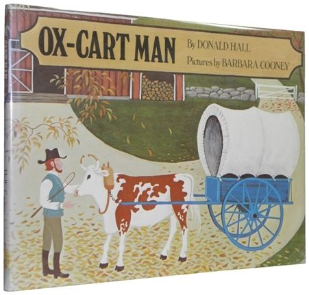  Donald Hall Ox Cart Man HC DJ Caldecott 1st