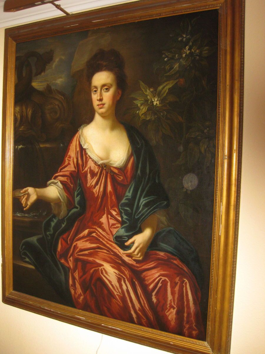 Dorothy Mason Lady Brownlow attributed to G Kneller about 1695