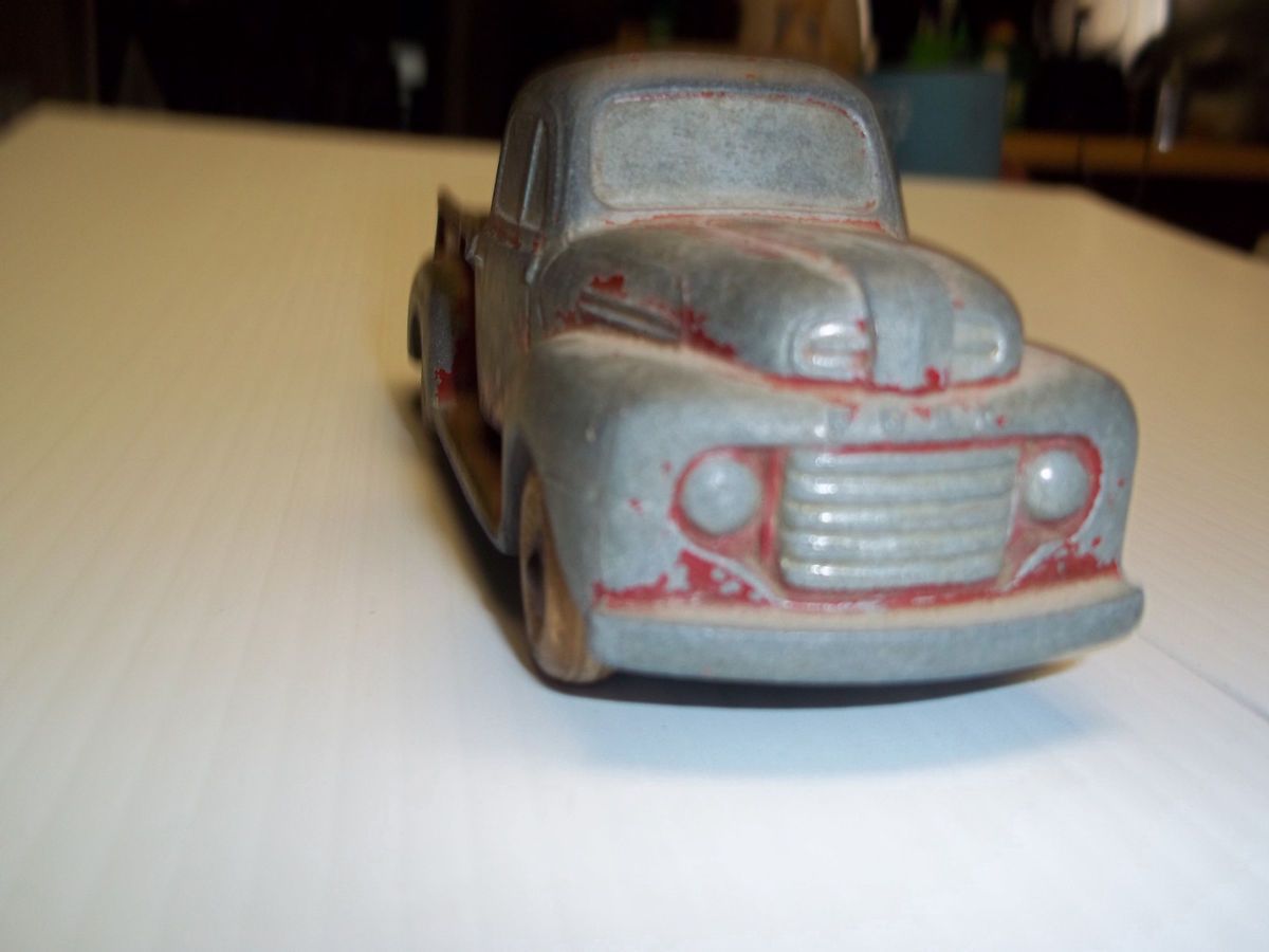 Vintage Ford Die Cast Metal Model Pickup Truck manufactured by