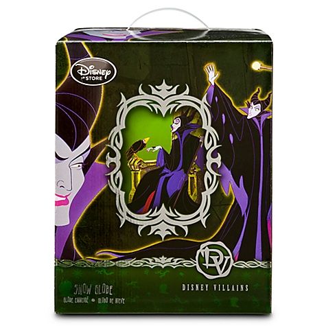 our magnificent Maleficent Snowglobe. The evil fairy from Walt Disney