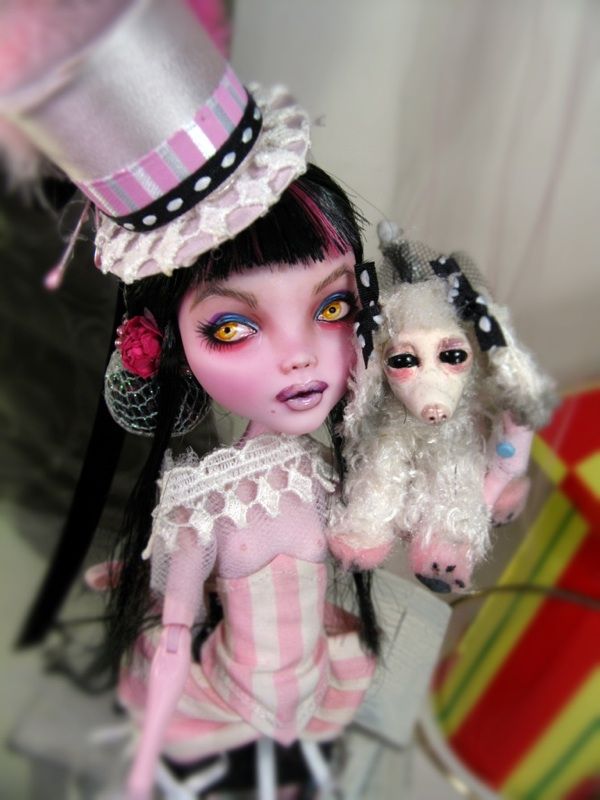 OOAK Monster High Ghostly Repaint by Nickii Rose 