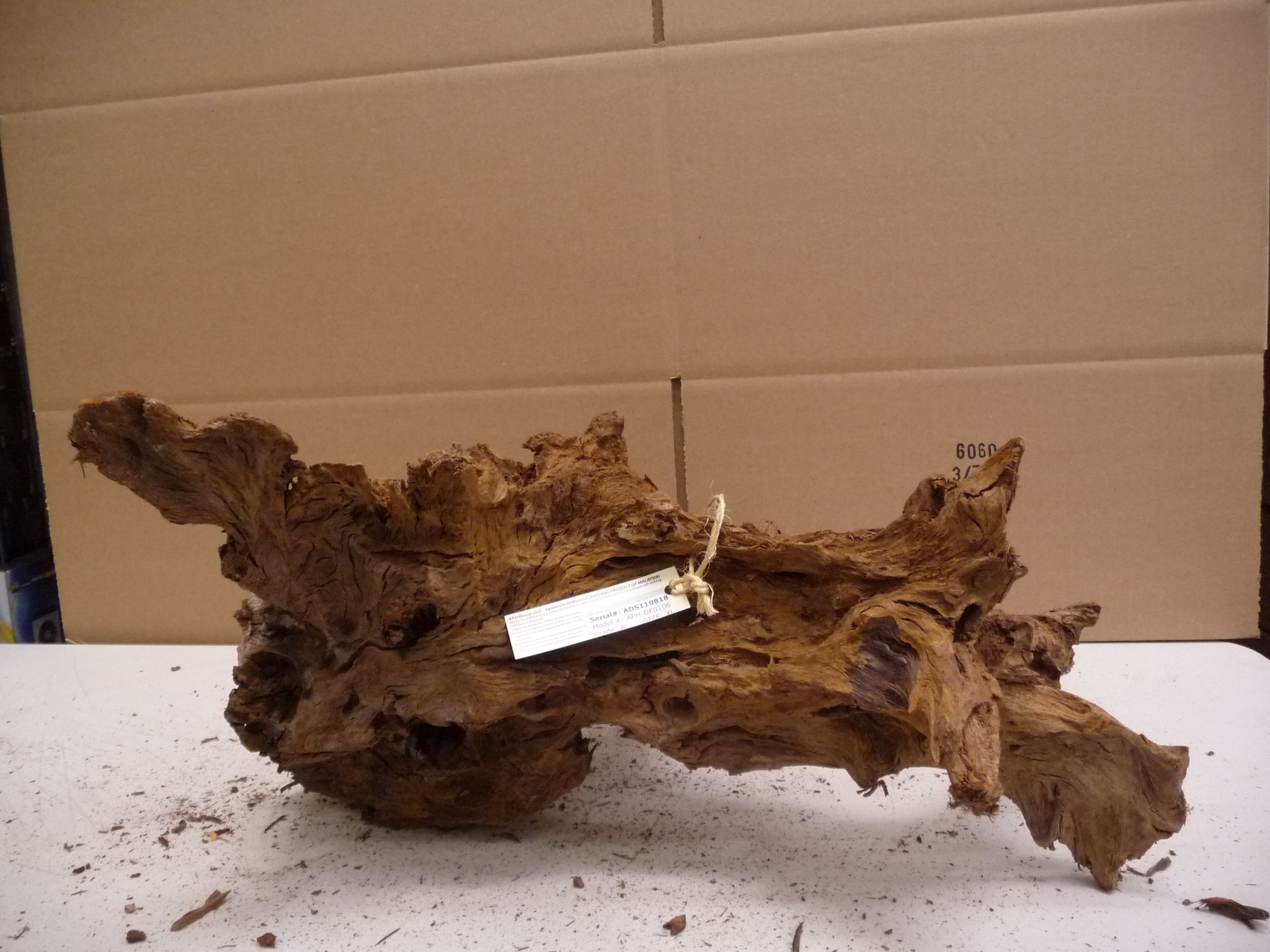 Natural Aquarium Reptile Malaysian Driftwood 25x22x10