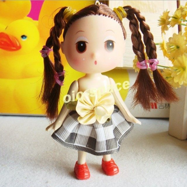 Mini Skirt Girl Dress Dolls Baby Doll Toy for Kids Lovers Gift Best