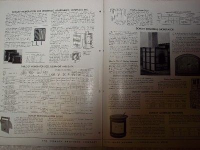 Vtg Donley Brothers Catalog Fireplaces Mail Receivers