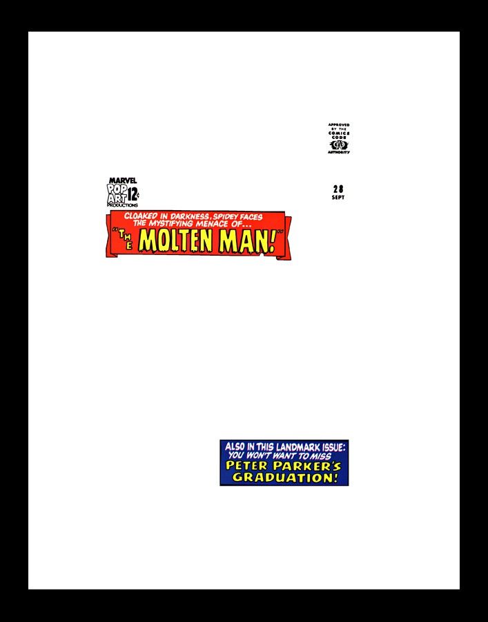 steve ditko spiderman 28 rare production art cover