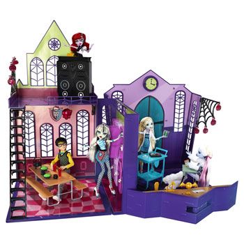 Monster High School House Playset HOT GIFT for 2012 Christmas NEW NIB