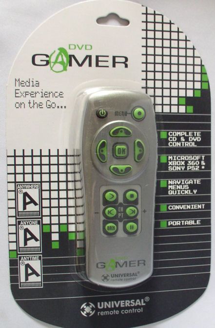 Xbox 360 PS2 Universal Remote Control DVD Gamer New