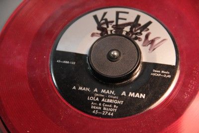 Jazz 45 Lola Albright A Man A Man KEM Red Wax Listen