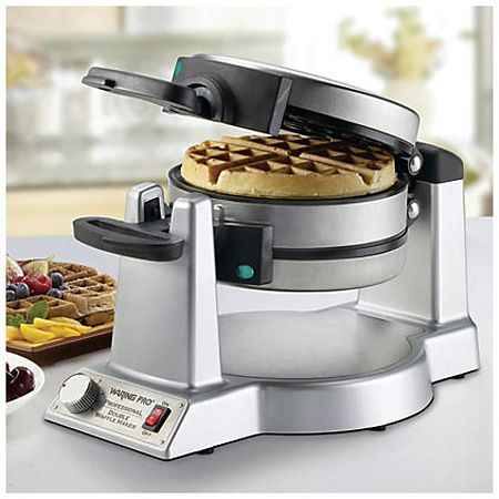 waring pro wmk600 double belgian waffle maker new