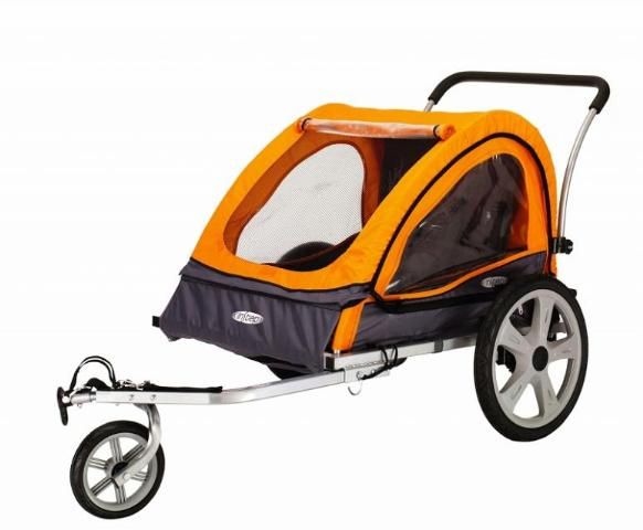 InSTEP Quick EZ Bicycle Trailer Double jogging stroller 12 QE212