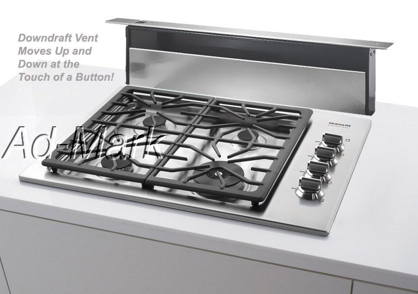 Frigidaire 30 Professional Downdraft Gas Cooktop