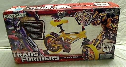 Dynacraft Transformers Bumblee Bike 12 inch Wheels