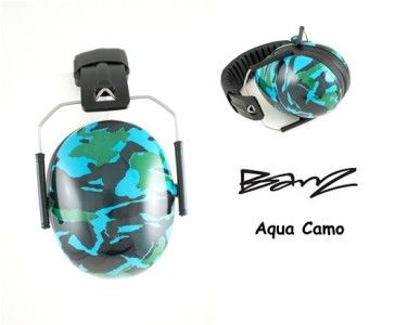 Baby Banz Ear Muffs by Baby Banz Aqua Camo 6M