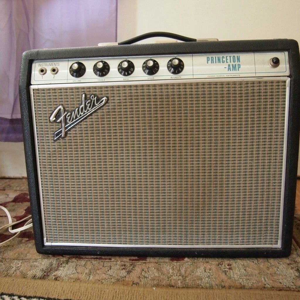 1968 Fender Princeton Silverface Amp