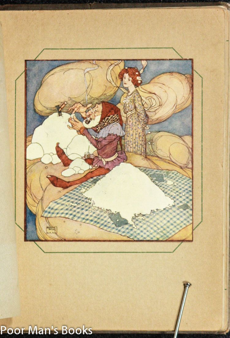  The Fairies Eight Mounted Color Plates by Edmund Dulac 1920