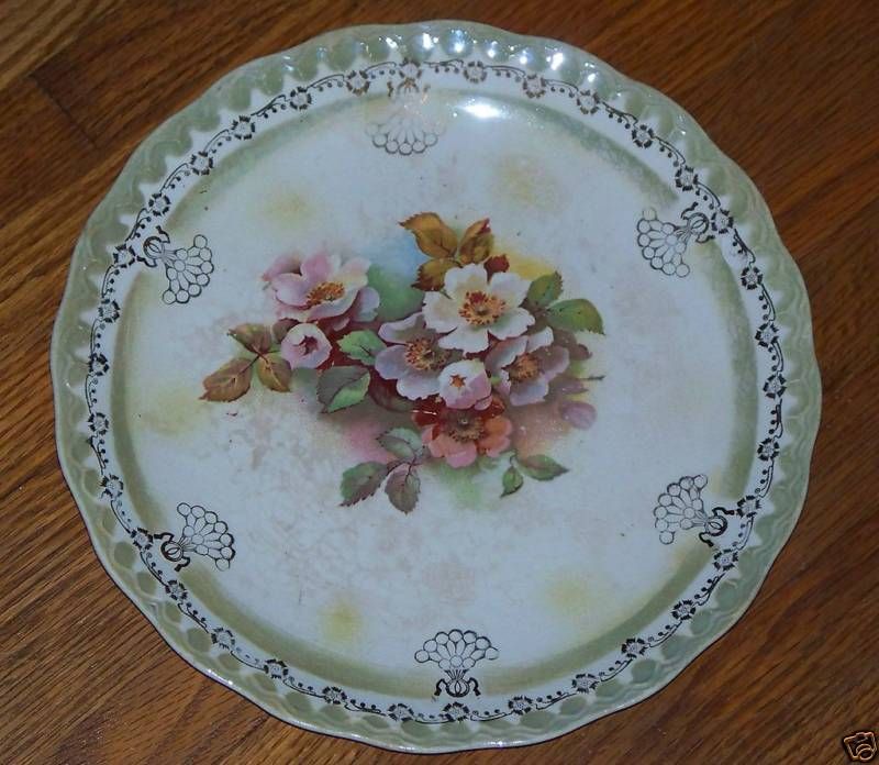 McNicol East Liverpool Vintage Plate Dish 918