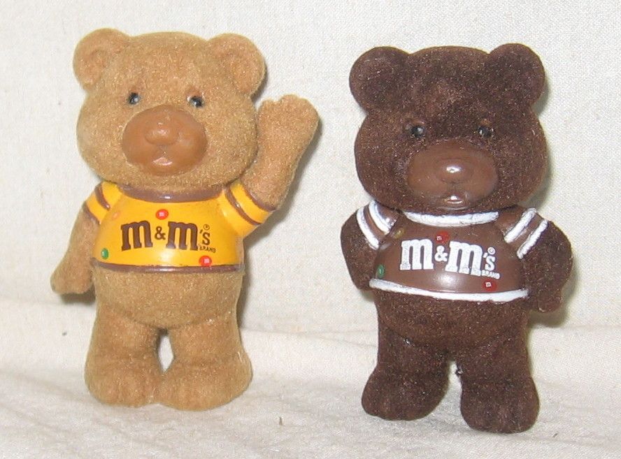 M M Bears Plain Peanut 2 1 2 Inches tall